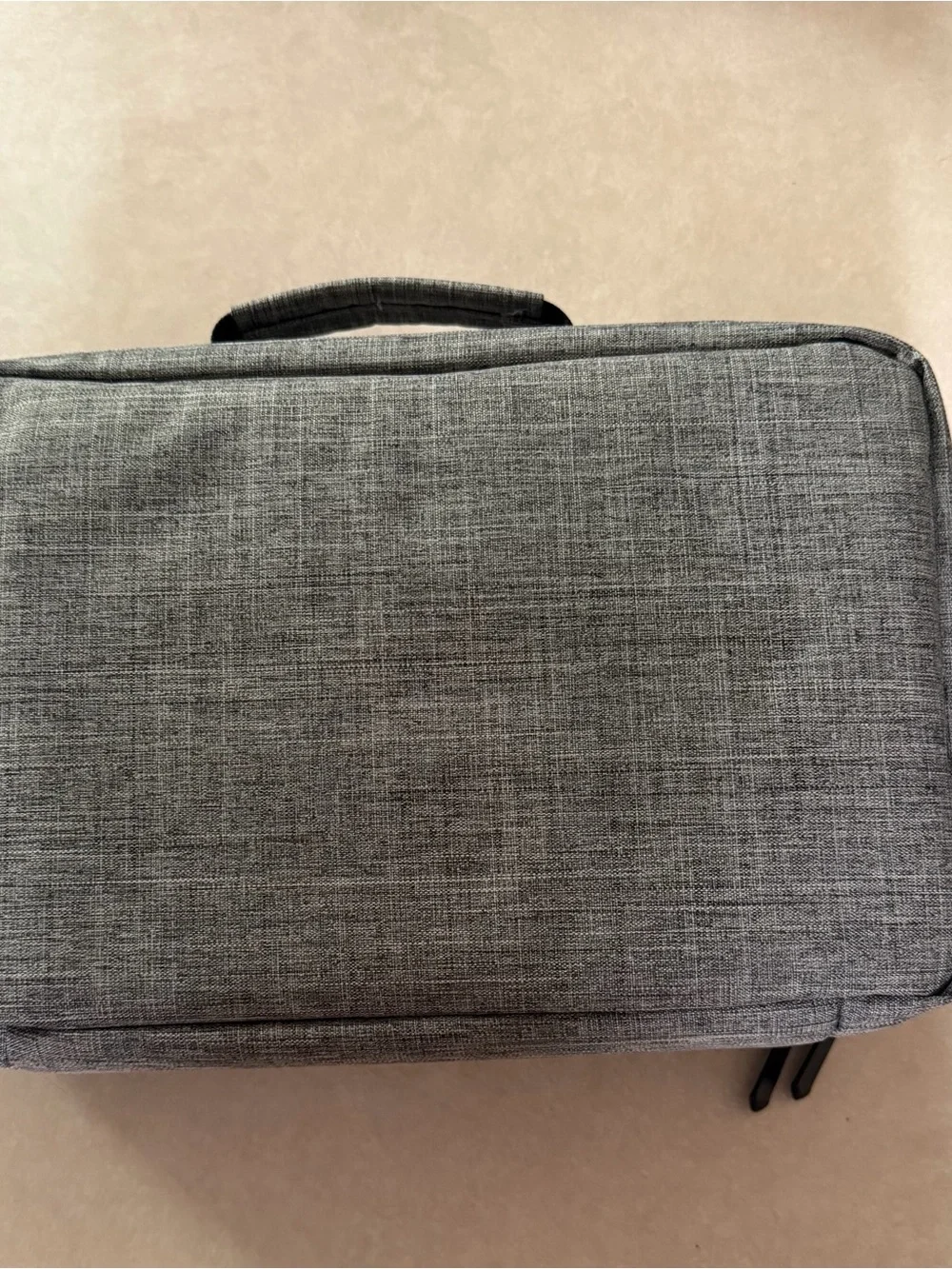 White Compact Projector with Protective Carry Case